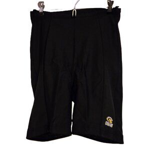 CANARI Unpadded Black Lycra Biking Cycling Triathalon Stretch Shorts Women's XL